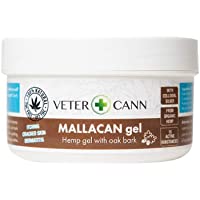 Vetercann MALLACANN Gel orgánico de cáñamo hidratante y regenerador - Cuidado de la Piel para Perros- Gatos y Caballos…
